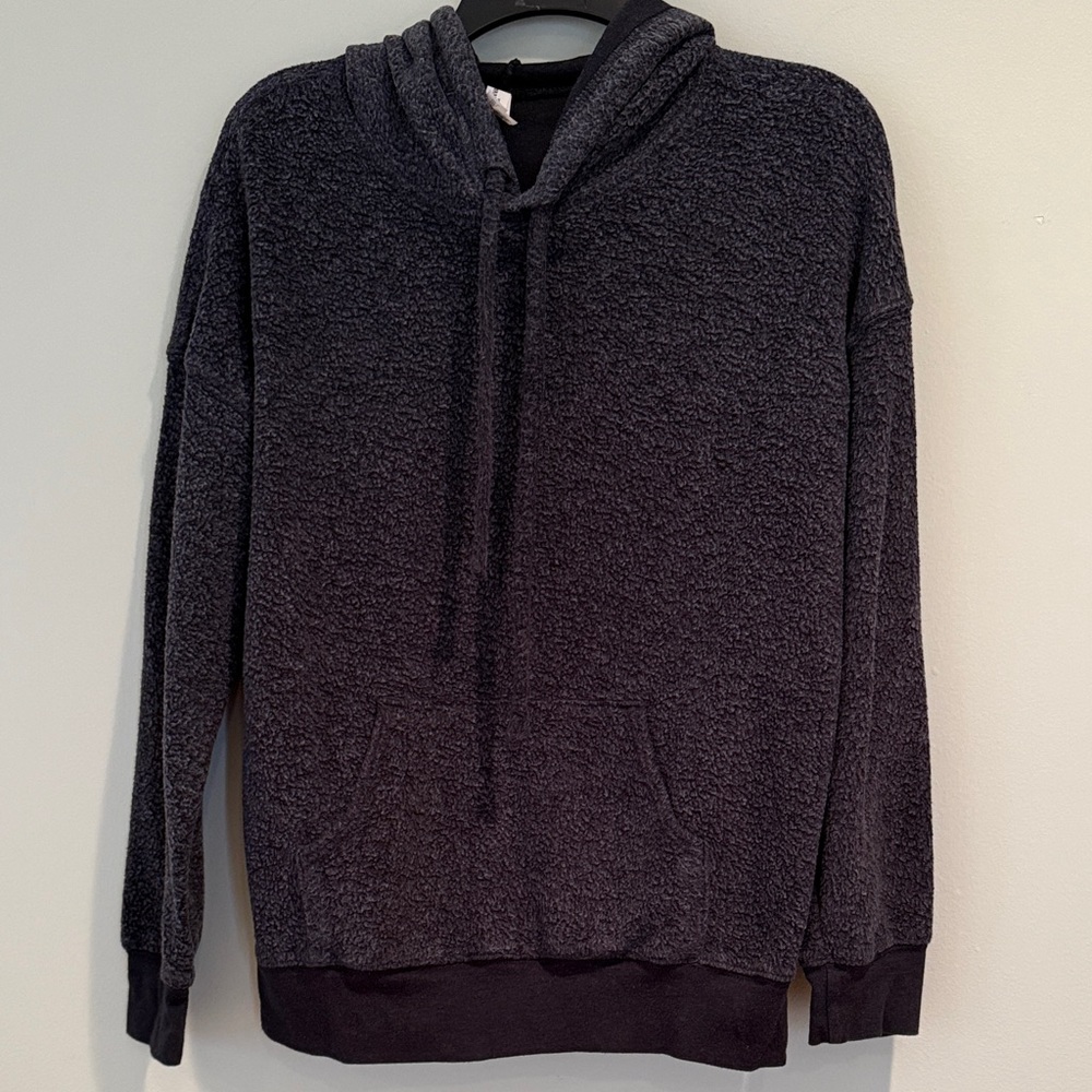 NWOT Bella Canvas Charcoal sueded Hoodie UNISEX XS